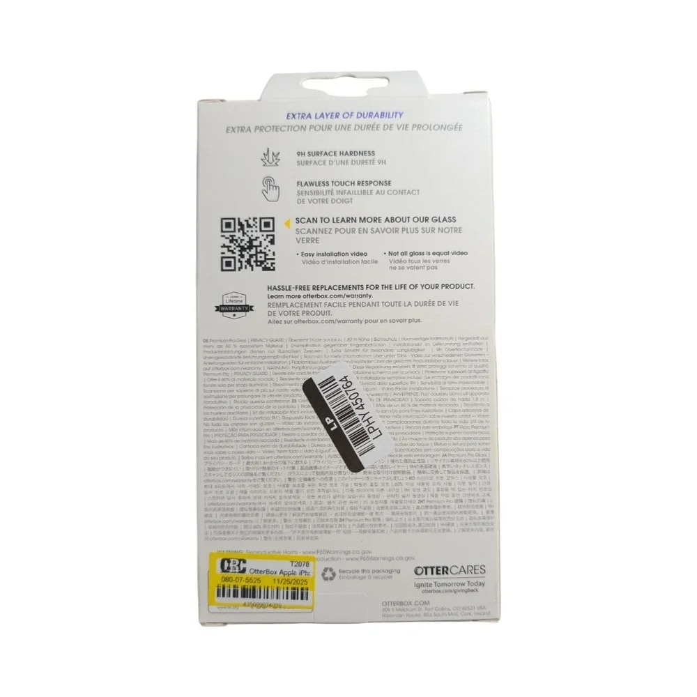 OtterBox important notes